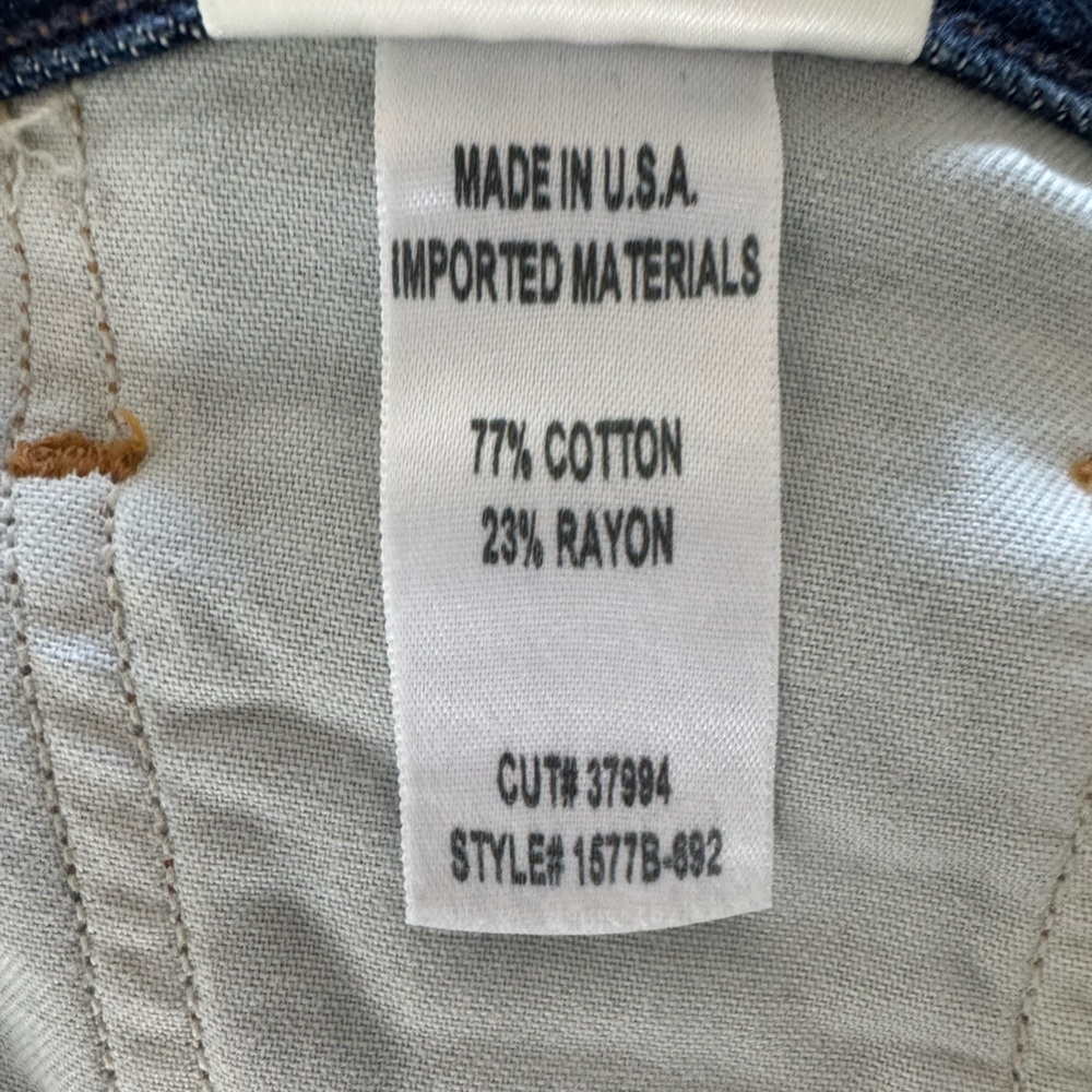 Citizens of Humanity Liya High Rise Ankle Straight Jean Fade Out 30 NWT - Picture 8 of 11
